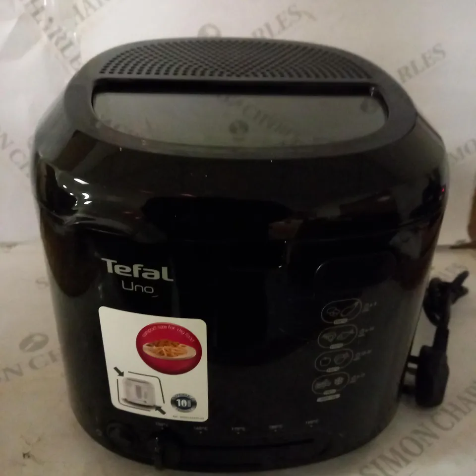 TEFAL UNO FF203840 DEEP FAT FRYER BLACK