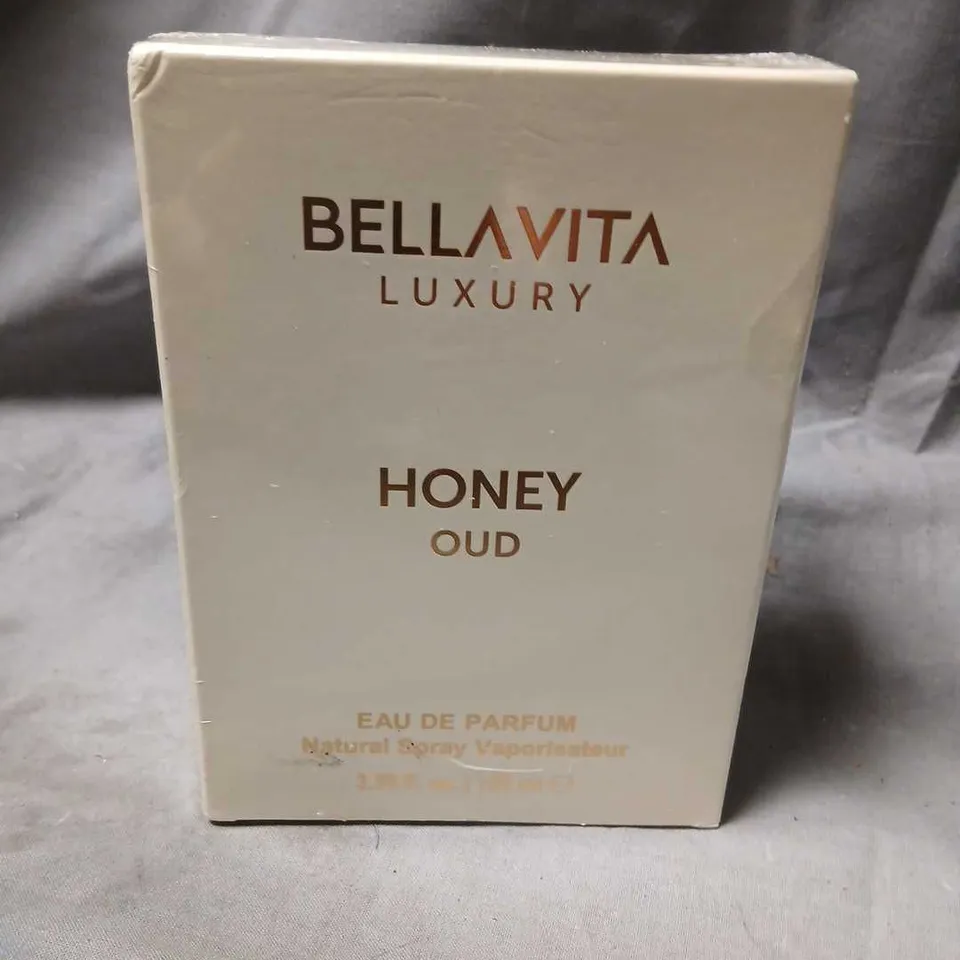 BOXED AND SEALED BELLAVITA LUXURY HONEY OUD EAU DE PARFUM 100ML