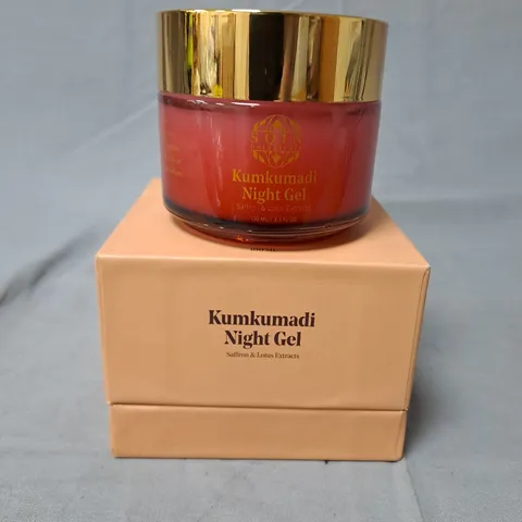 SQIN BOTANICALS KUMKUMADI NIGHT GEL - 100ML