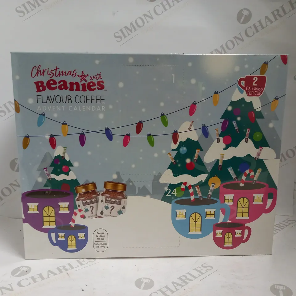 SEALED CHRISTMAS WITH BEANIES FLAVOURED COFFEE ADVENT CALENDAR