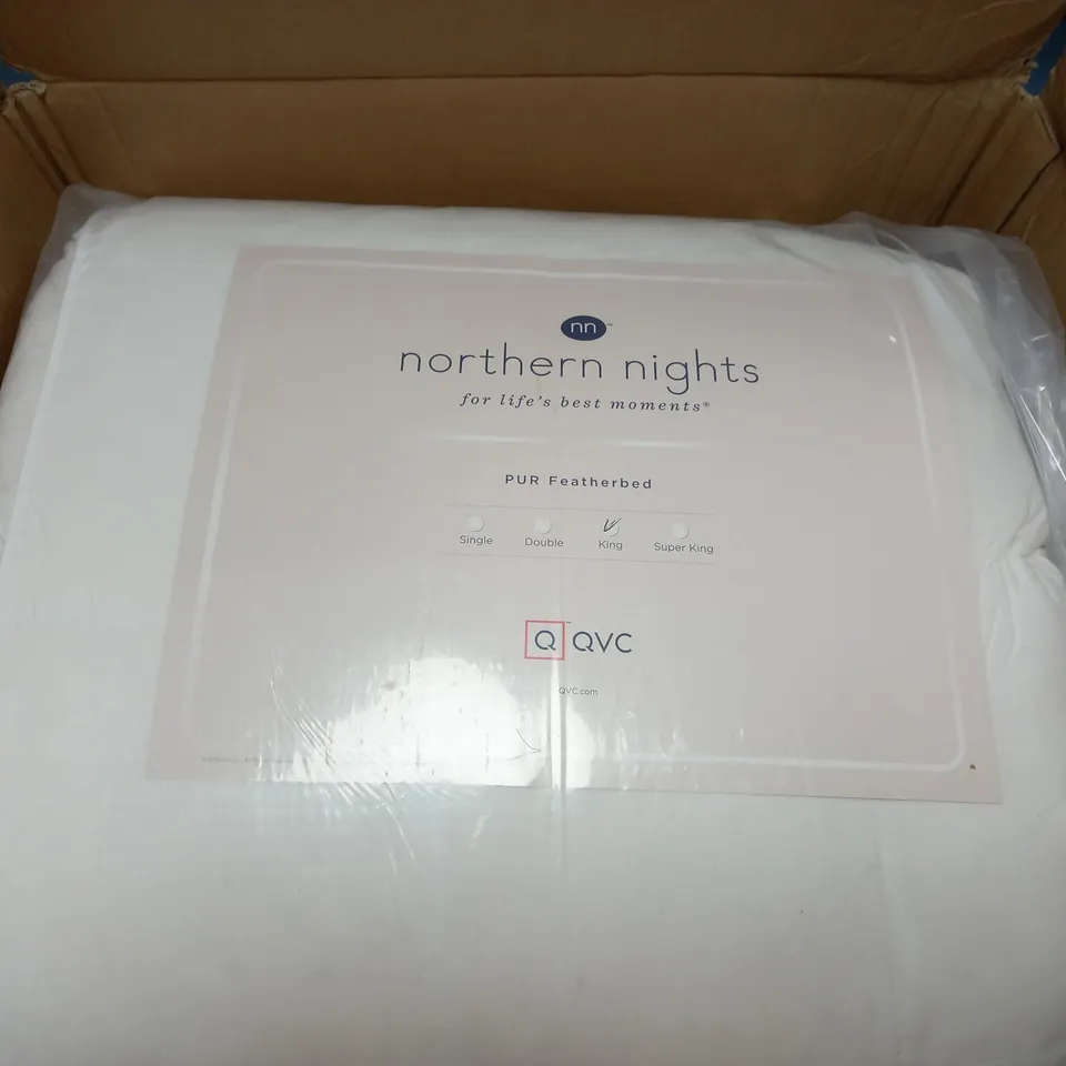 PUR FEATHER BY NORTHERN NIGHTS EXTRA DEEP FEATHERBED