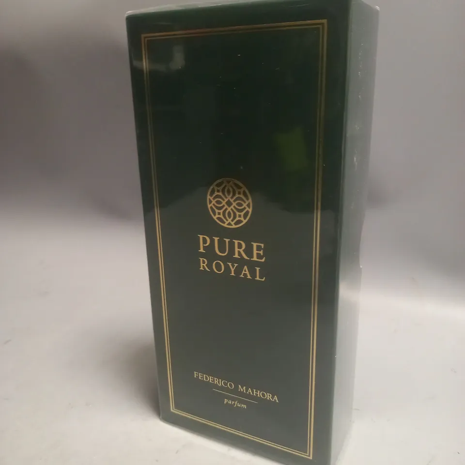 BOXED AND SEALED PURE ROYAL FEDERICO MAHORA UNISEX PARFUM 50ML