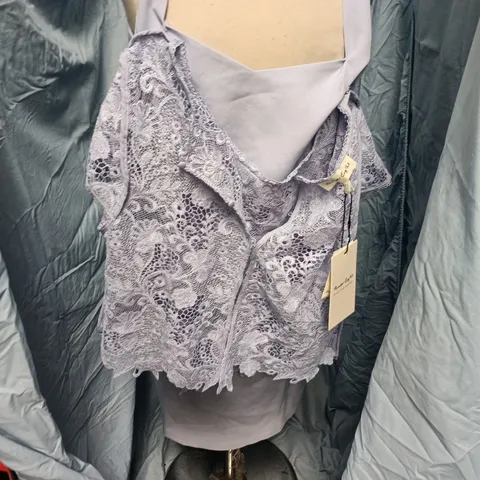 PHASE EIGHT DAISY BLUE DRESS – PALE BLUE LACE, UK 12