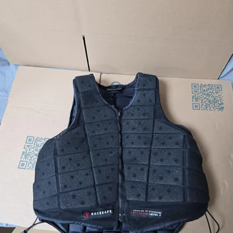 RACESAFE PROVENT 3.0 PROTECTIVE VEST – MOTORSPORT, BLACK