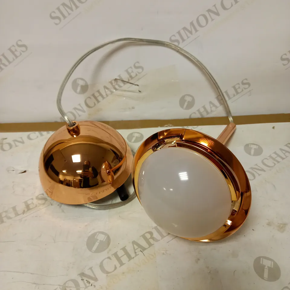 DESIGNER COPPER CEILING LIGHT FITTING 