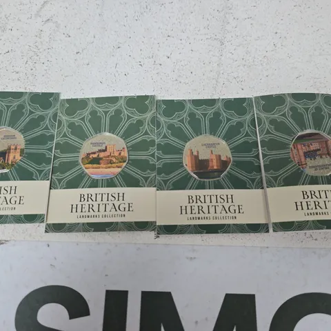 BRITISH HERITAGE LANDMARKS COLLECTION – SET OF 4 COINS