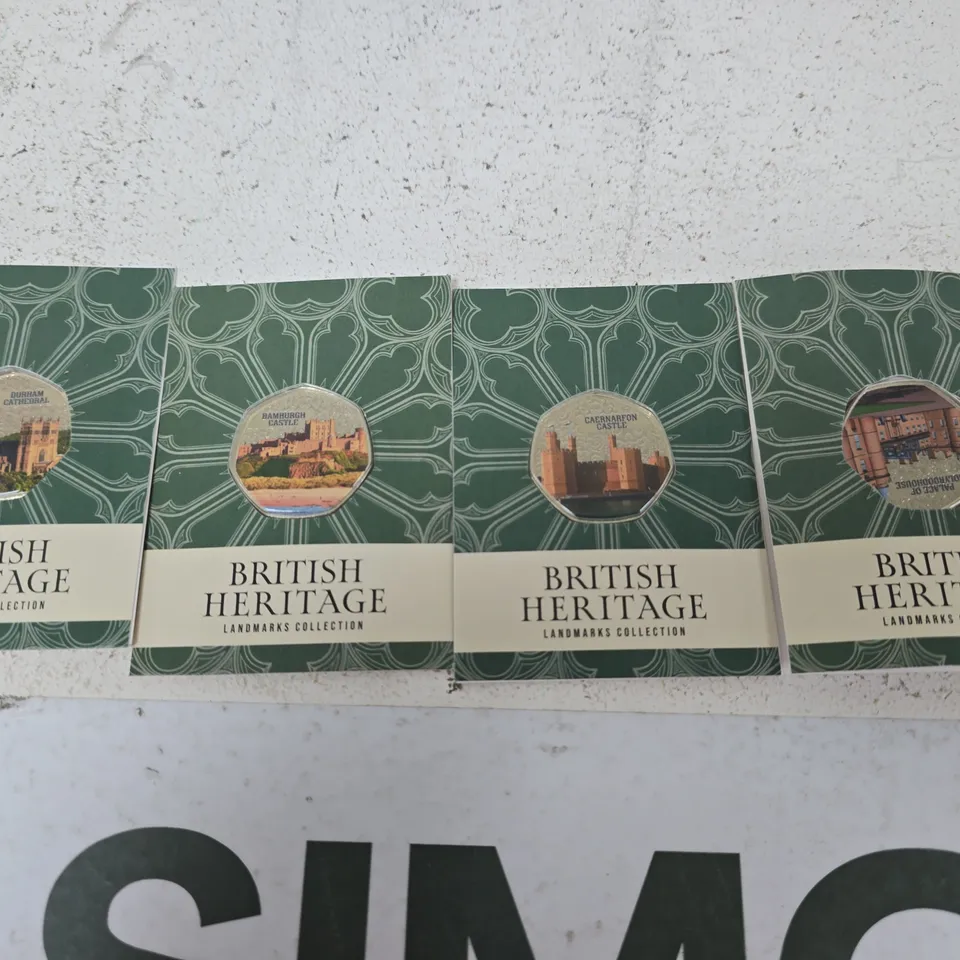 BRITISH HERITAGE LANDMARKS COLLECTION – SET OF 4 COINS