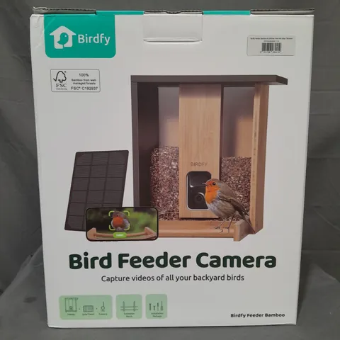 BRAND NEW BOXED BIRDFY BAMBOO BIRD FEEDER