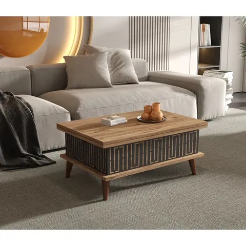 BOXED ARMINTA LIFT TOP EXTENDABLE COFFEE TABLE (1 BOX)