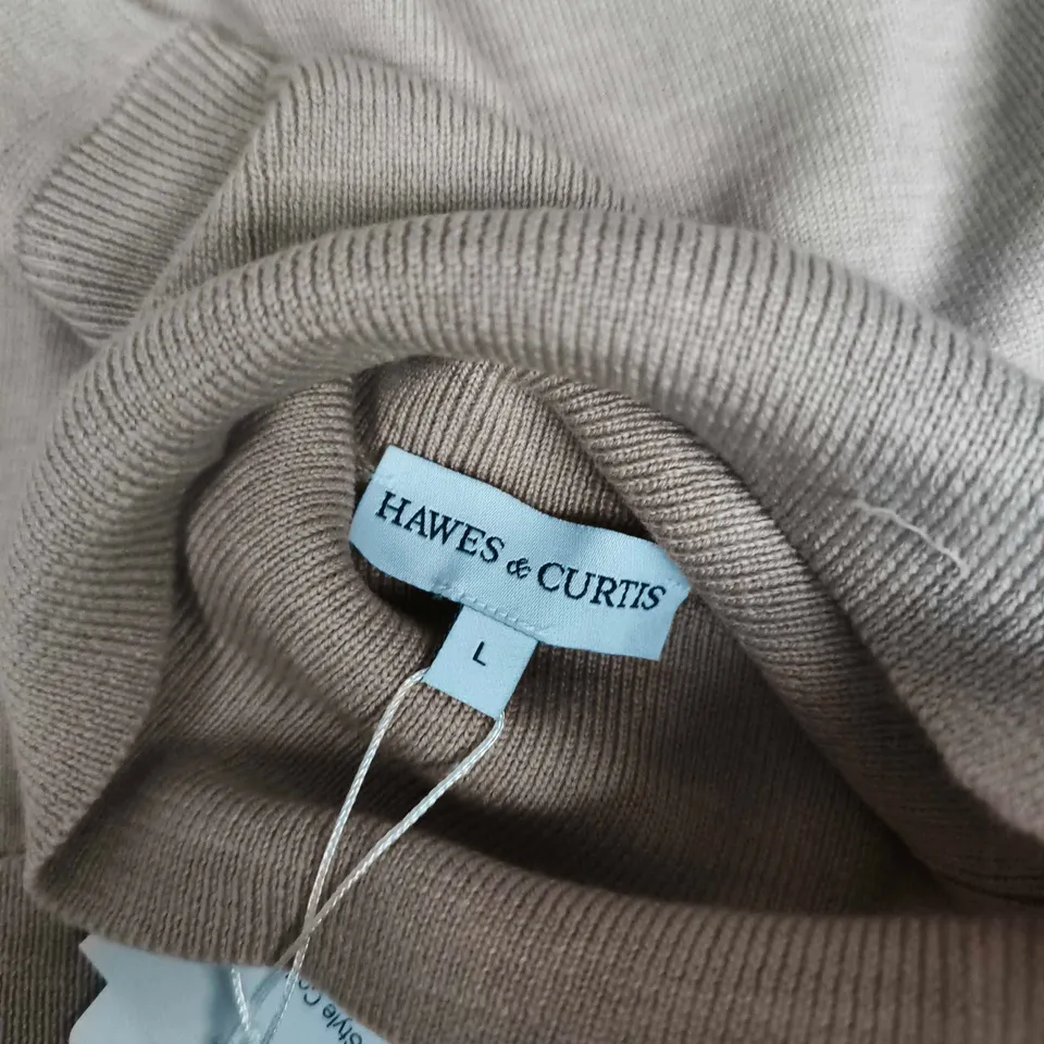 HAWES & CURTIS MAUVE KNITWEAR – UK SIZE L