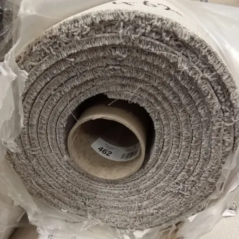 ROLL OF QUALITY SWALEDALE GREY TRUFFLE CARPET // APPROX SIZE: 4 X 4.65m