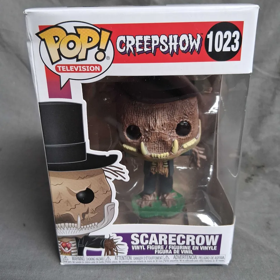 BOXED POP TELEVISION CREEPSHOW 1023 SCARECROW VINYL FIGURE