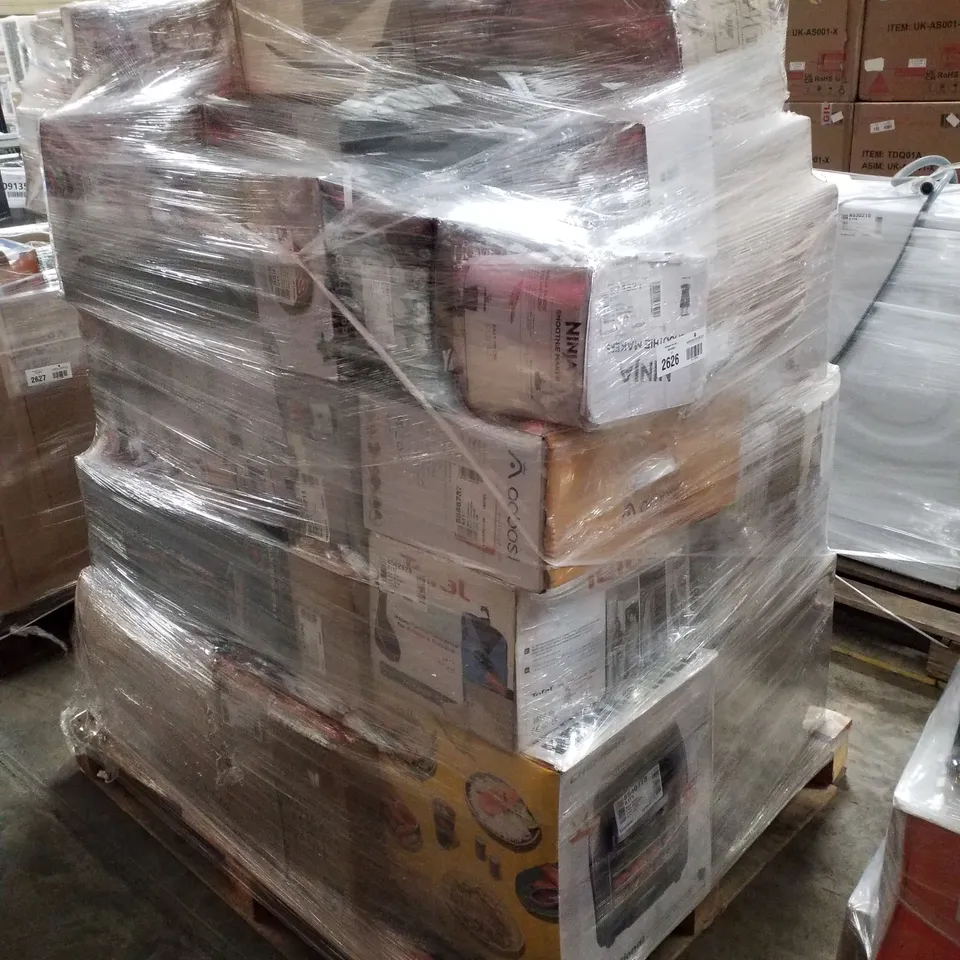 PALLET OF APPROXIMATELY 37 UNPROCESSED RAW RETURN HOUSEHOLD AND ELECTRICAL GOODS TO INCLUDE;