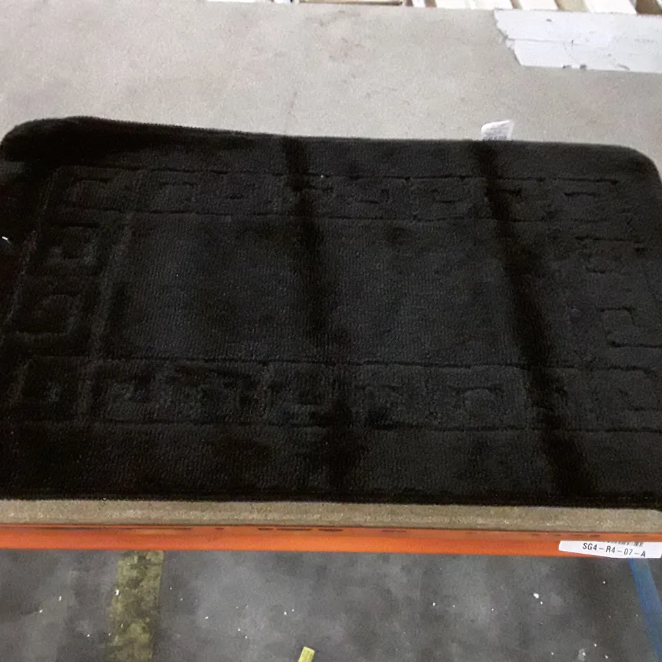 BAGGED 2 PIECE SET RECTANGLE/U-SHAPED BATH MATS