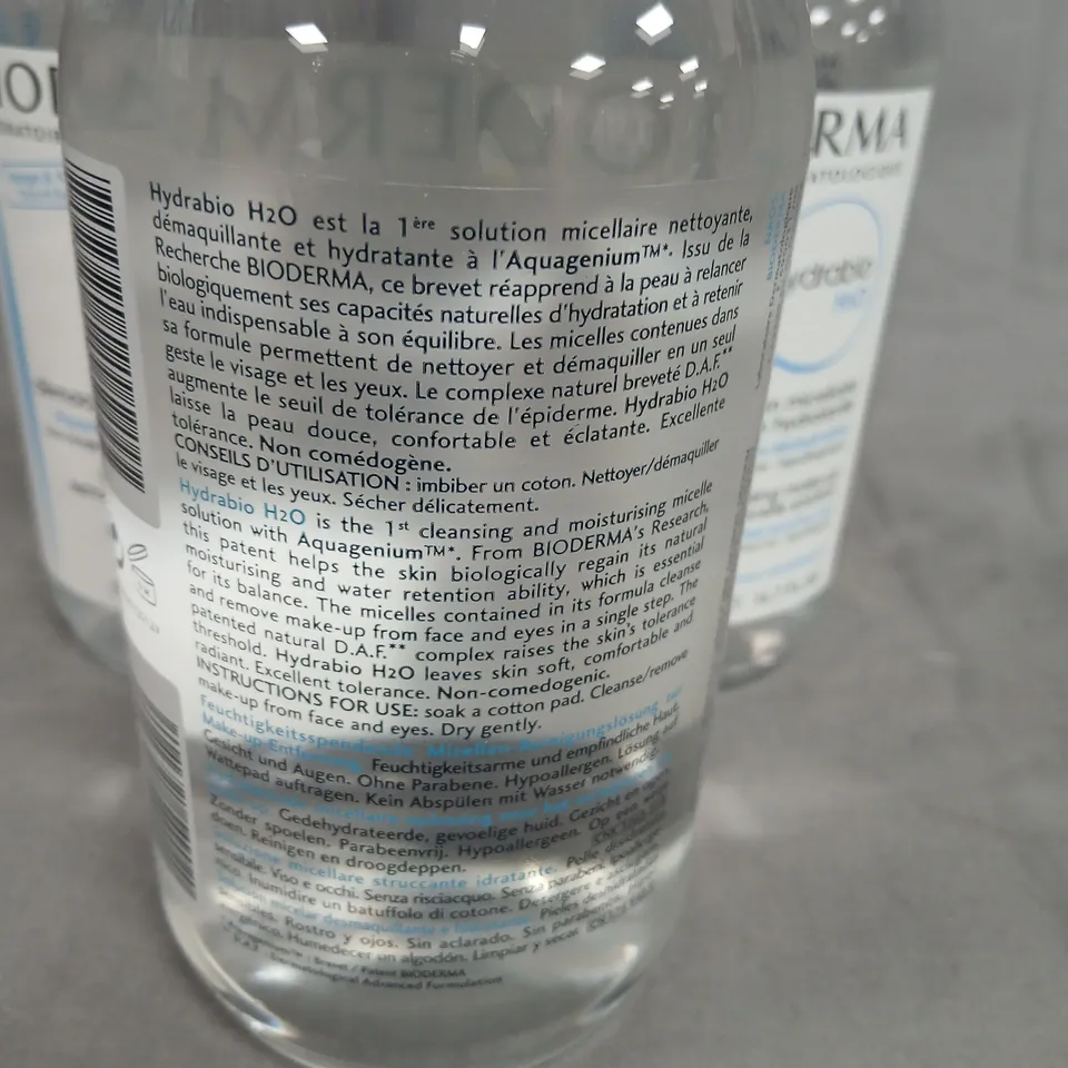 Twelve Bioderma Hydrabio H2O Micellar Cleansing Water 500ml 