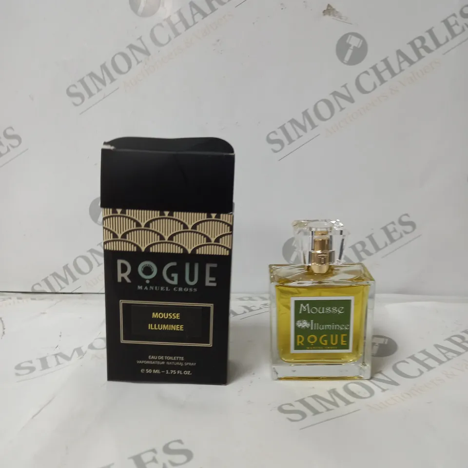 ROGUE MANUEL CROSS MOUSSE ILLUMINEE EAU DE TOILETTE 50ML - BOXED 