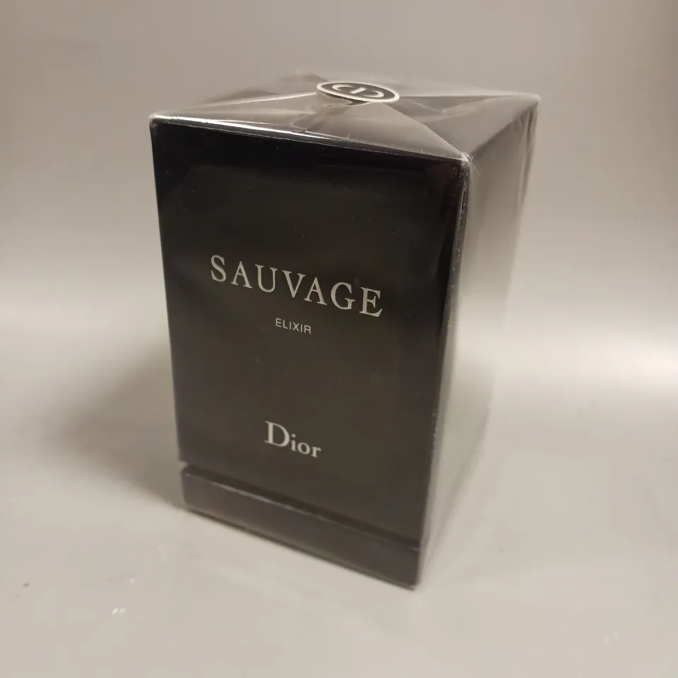 BOXED AND SEALED DIOR SAUVAGE ELIXIR VAPORISATEUR SPRAY 60ML