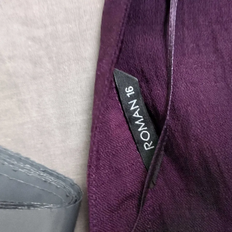 ROMAN PURPLE KNIT CARDIGAN – WOMEN'S CARDIGAN 