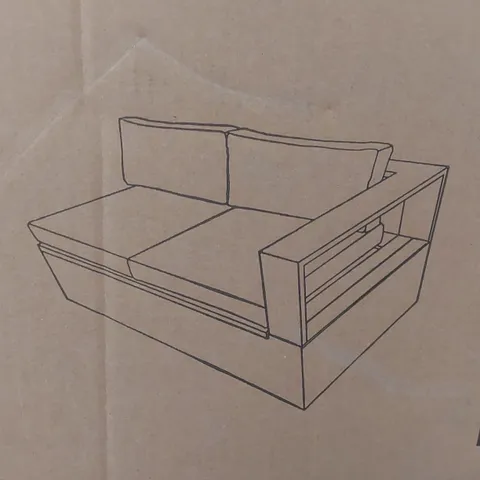 BOXED DANETTI GARDEN CORNER SOFA PART