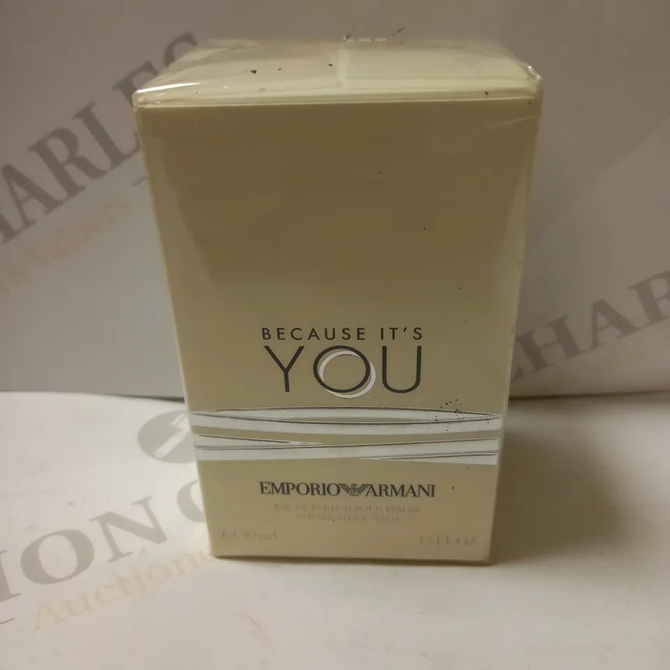 EMPORIO ARMANI BECAUSE IT'S YOU EAU DE PARFUM 50ML