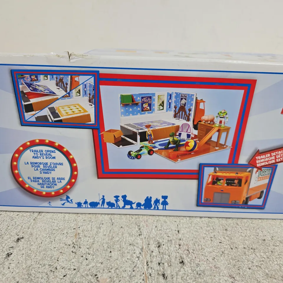 BOXED TOY STORY MOVING TRUCK VEHICLE PLAY SET 