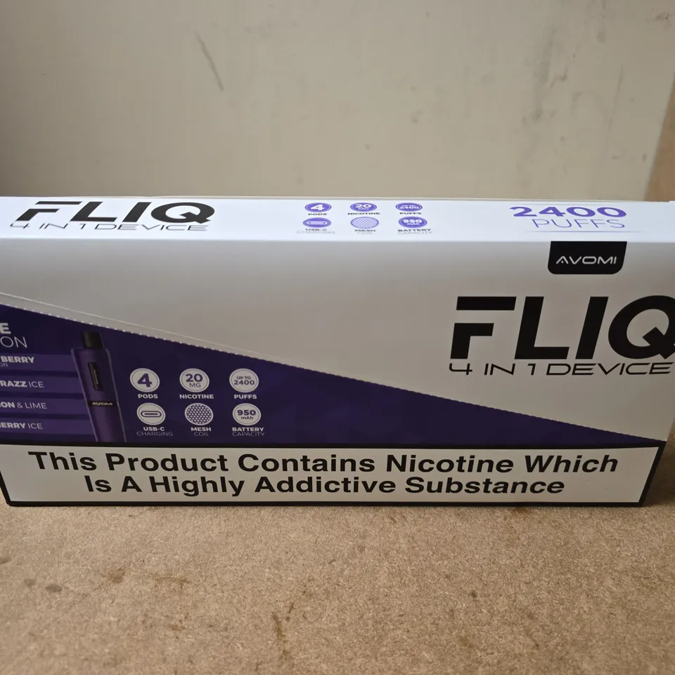 FLIQ 4-IN-1 DEVICE VAPE KIT – PRIME EDITION