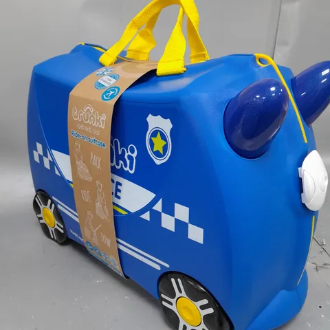TRUNKI PERCY POLICE CAR NAVY BLUE