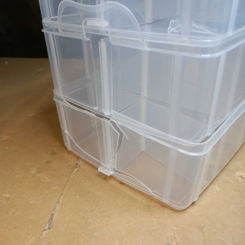 PLASTIC STORAGE DRAWS AND COMPARTMENTS 