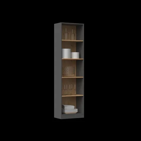 BOXED PARIDHI SOLID WOOD STANDARD BOOKCASE (1 BOX)
