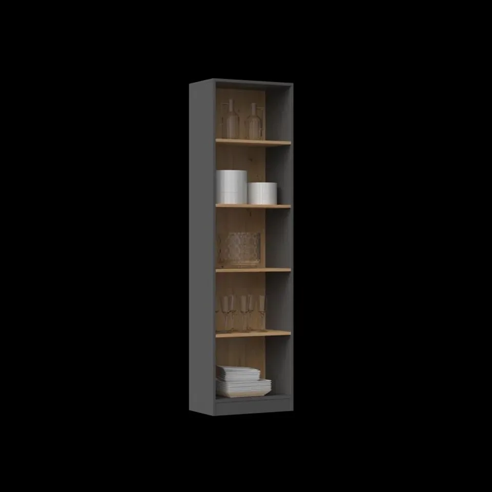 BOXED PARIDHI SOLID WOOD STANDARD BOOKCASE (1 BOX)