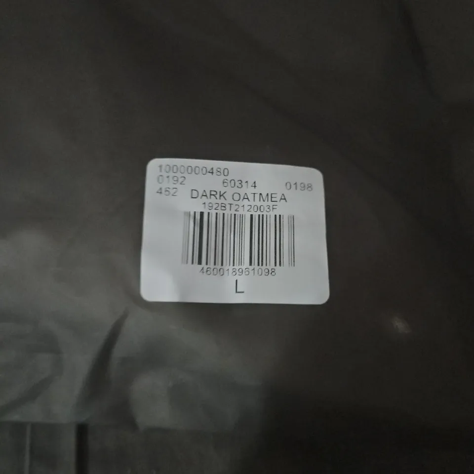 ESSENTIALS FEAR OF GOD HOODIE SIZE L DARK OATMEAL