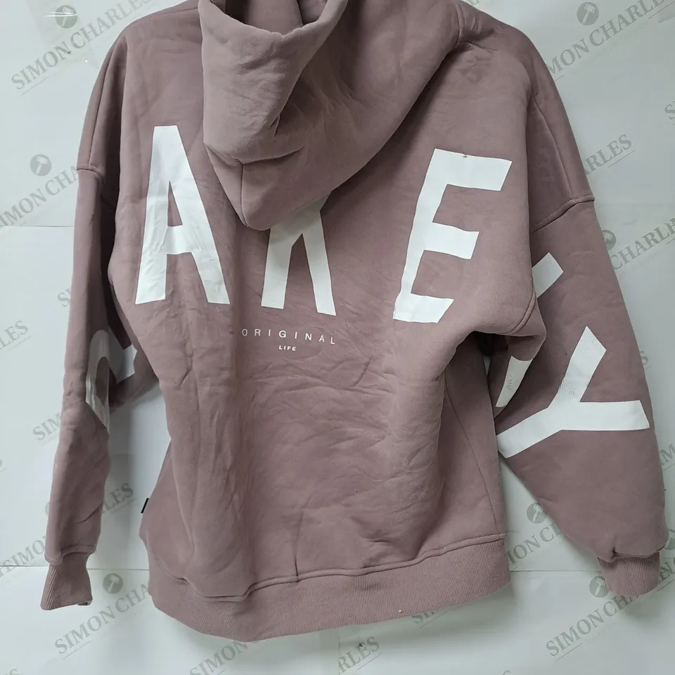 BLAKELY WASHED PINK SOFT HOODIE - SMALL