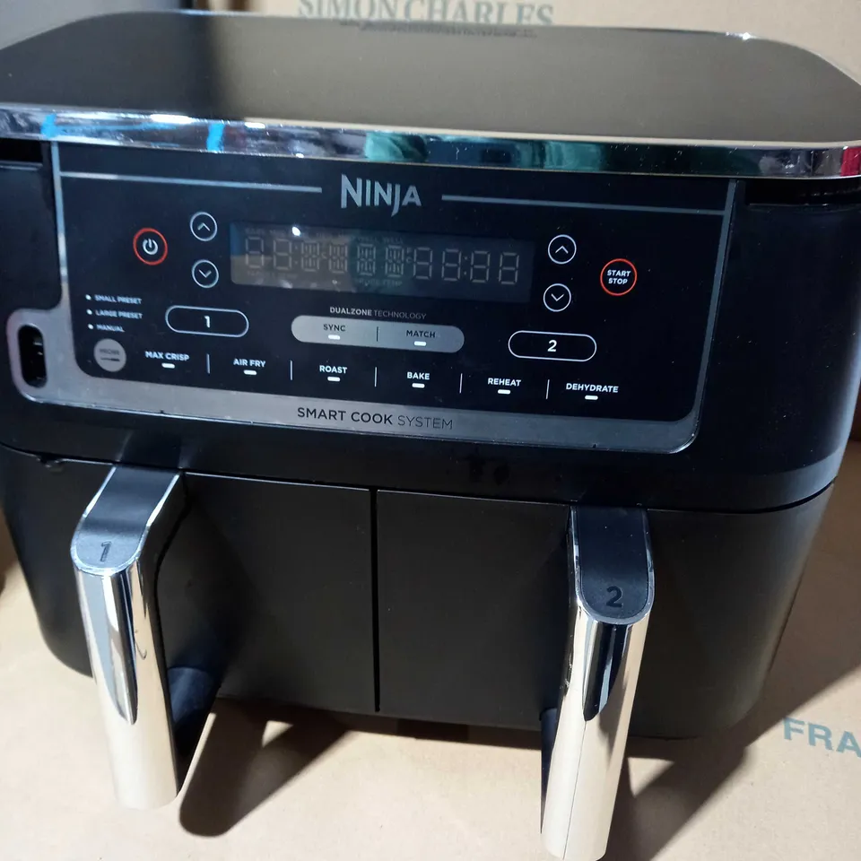 NINJA FOODIE MAX DUAL ZONE AIR FRYER