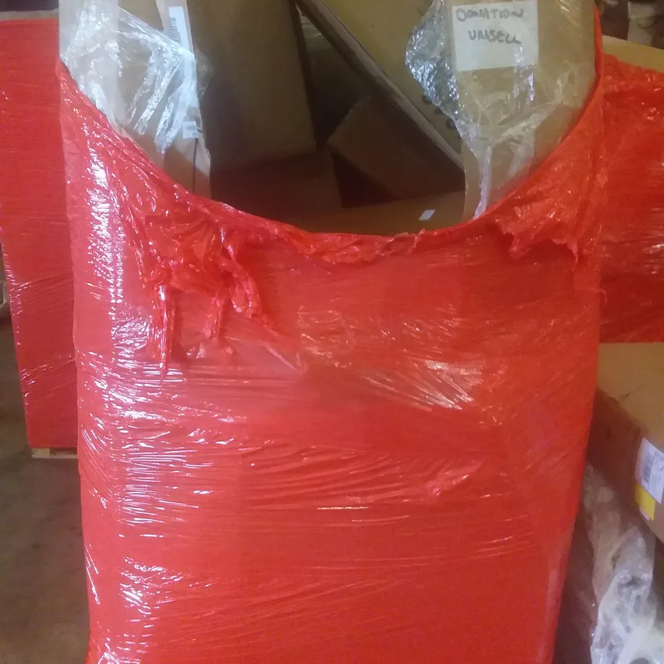 PALLET OF ASSORTED ITEMS INCLUDING SMART MIRROR, LAPTOP DESK, HP LASER JET PRINT CARTRIDGE, CHRISTMAS WINDOW DECORATION 