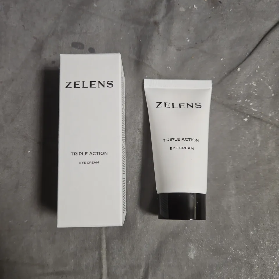 ZELENS TRIPLE ACTION EYE CREAM – 30ML (BOXED)