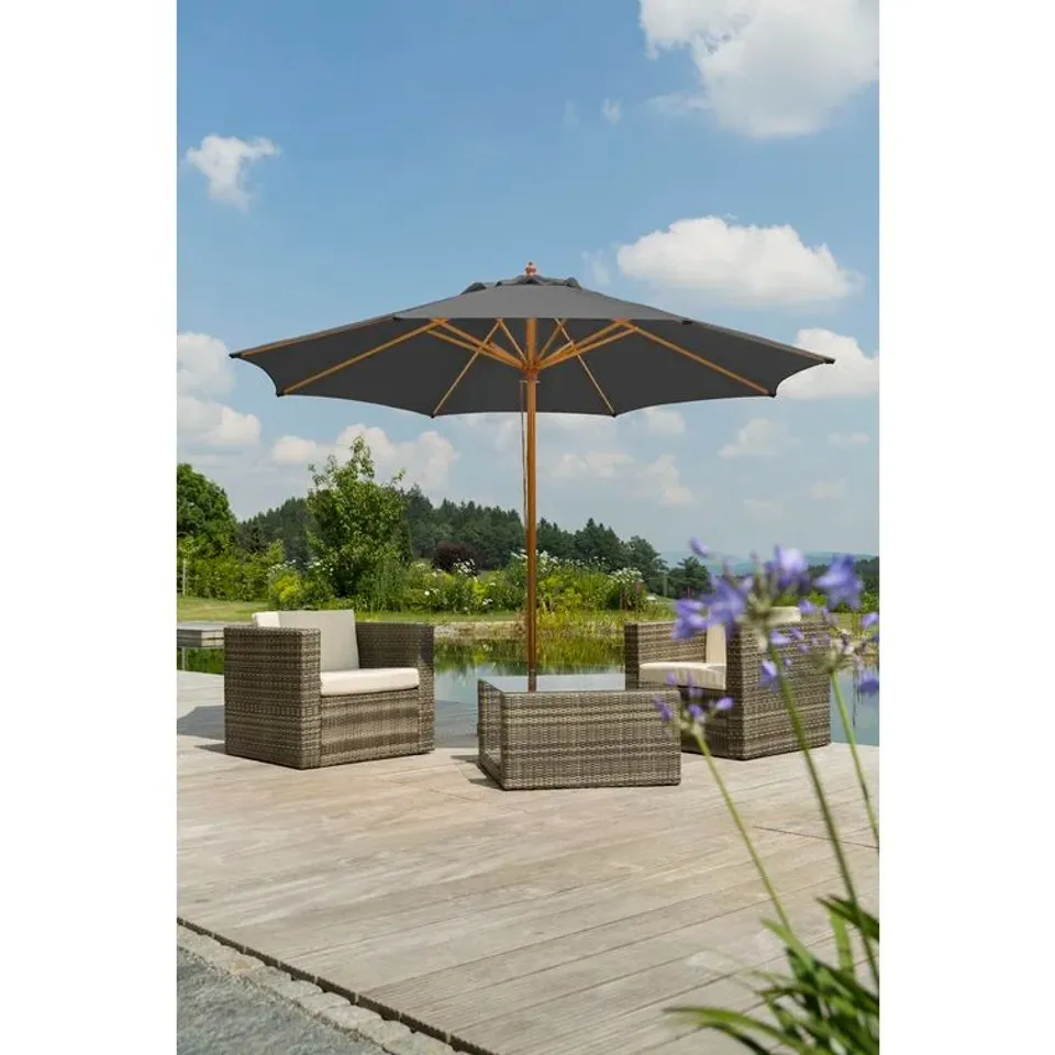 BOXED ALUCARD 3M TRADITIONAL PARASOL (1 BOX)