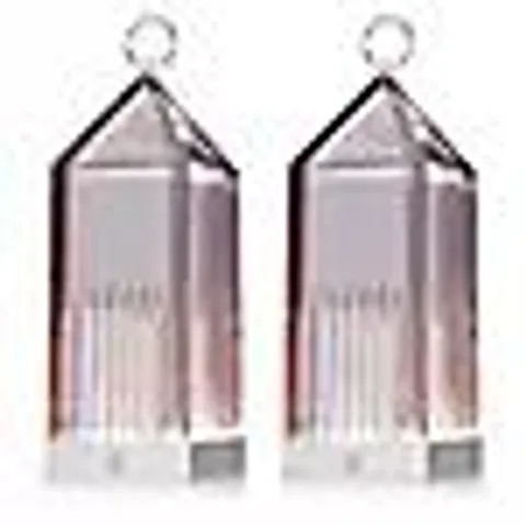 HOME STORIES SET OF 2 LED INDOOR/OUTDOOR LANTERN