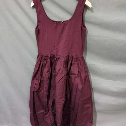 NOBODY'S CHILD COLORADO MIDI DRESS BERRY – UK 12 (EU 40, US 8) SLEEVELESS MIDI DRESS