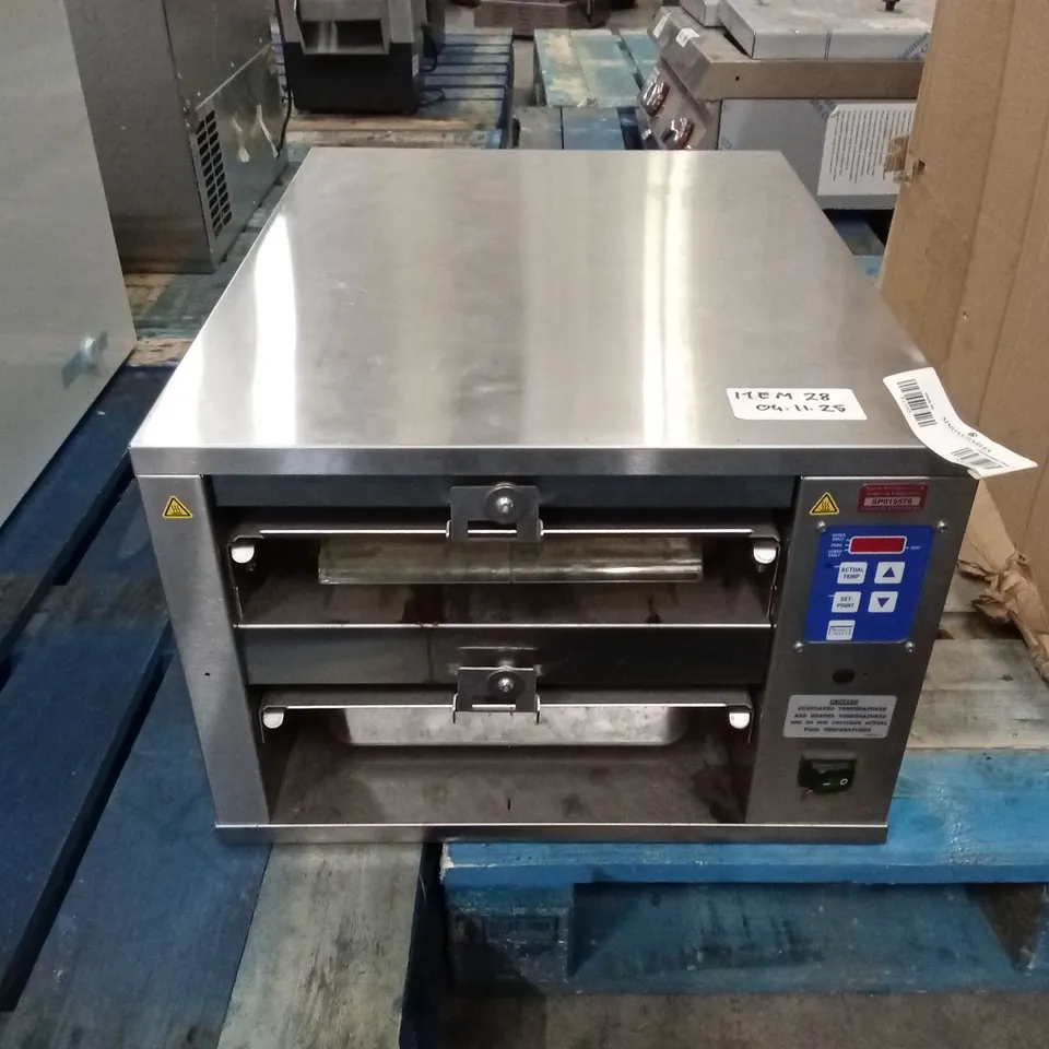 PRINCE CASTLE 1.9KW DEDICATED HOLDING BIN - DHB2PT-20PUBGBN