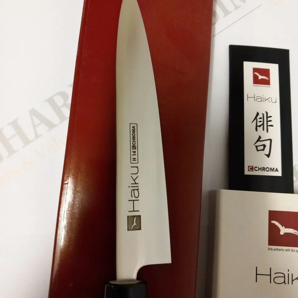 BRAND NEW BOXED CHROMA HAIKU H14 15CM SMALL YOBOCHO KNIFE