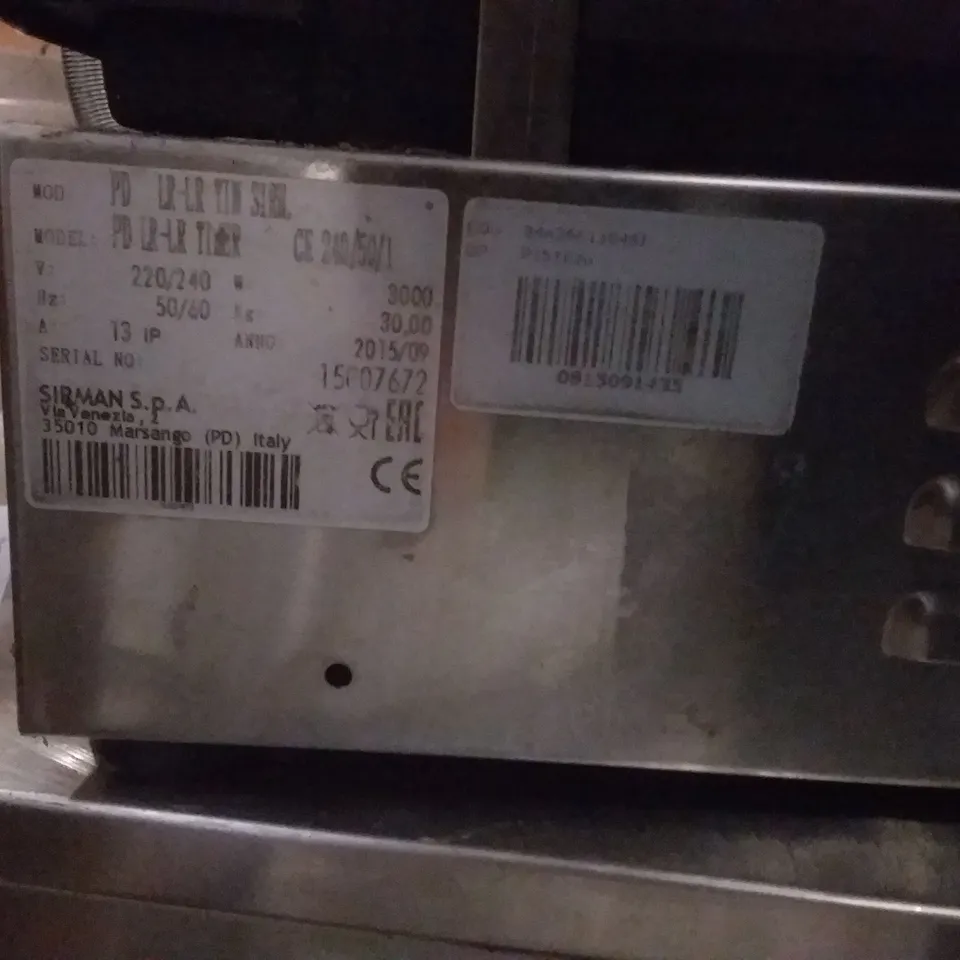 SIRMAN DOUBLE CONTACT GRILL