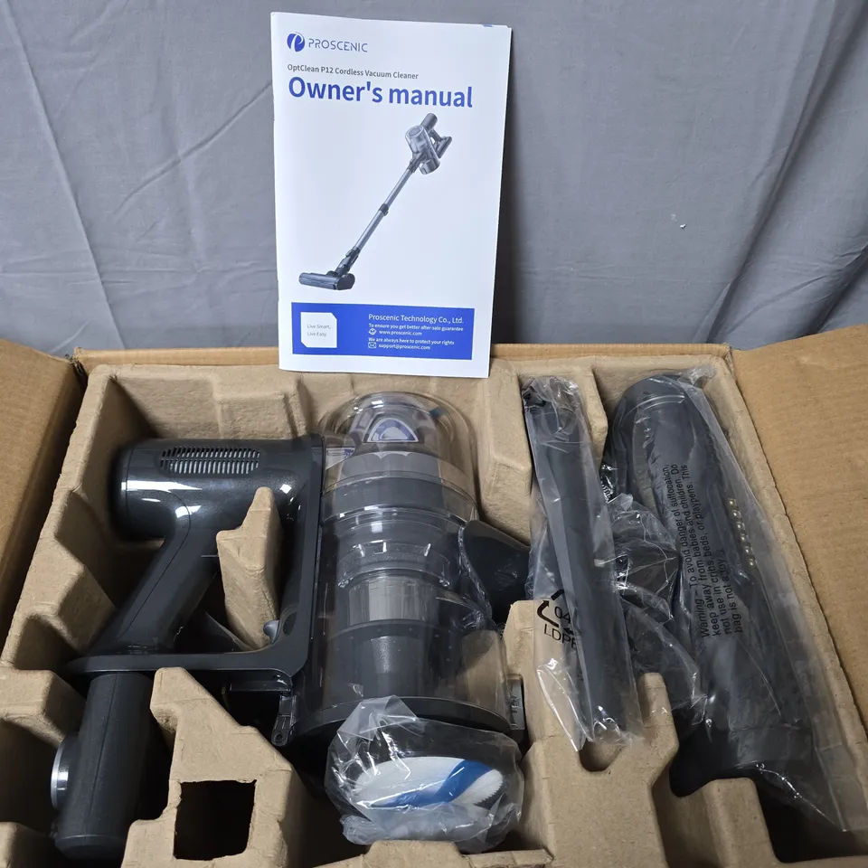 PROSCENIC OPTCLEAN P12 CORDLESS VACUUM CLEANER