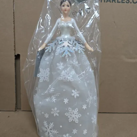 BOX OF 3 GISELA GRAHAM FESTIVE FAIRY TREE TOPPERS