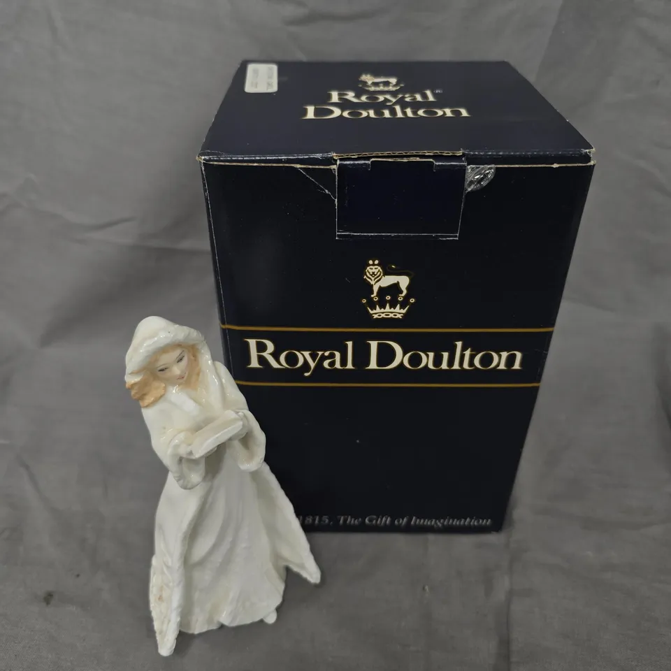ROYAL DOULTON PORCELAIN FIGURINE – CHRISTMAS CAROL (7727)