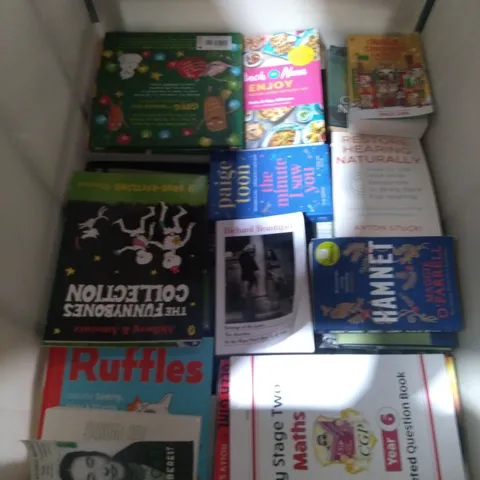 LARGE QUANTITY OF ASSORTED FICTION AND NON FICTION BOOKS