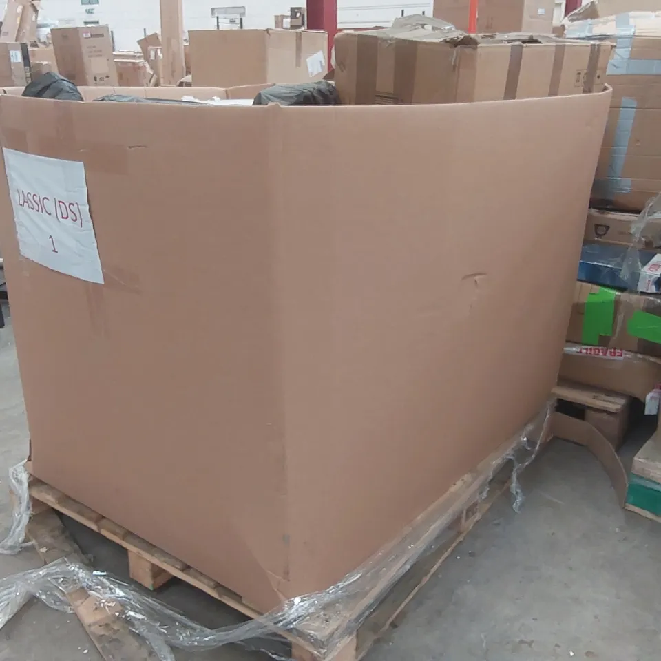 PALLET CONTAINING A LARGE QUANTITY OF ASSORTED ITEMS INCLUDING: FOLDING DESK, TENT ECT
