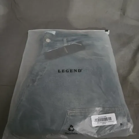 LEGEND CARPENTER JEANS WASHED STONE BLUE – UK 36