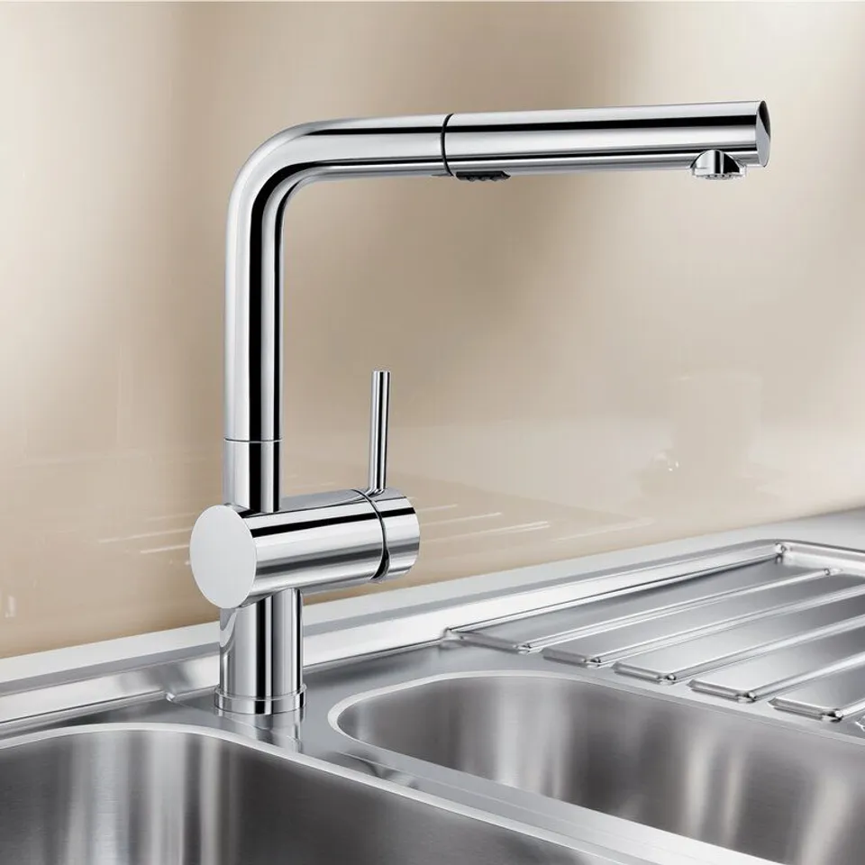 BOXED LINUS PULLOUT SINGLE LEVER MONOBLOC TAP