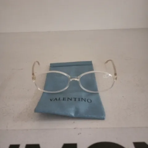VALENTINO EYEGLASSES FRAMES WITH CLEAR RIMS