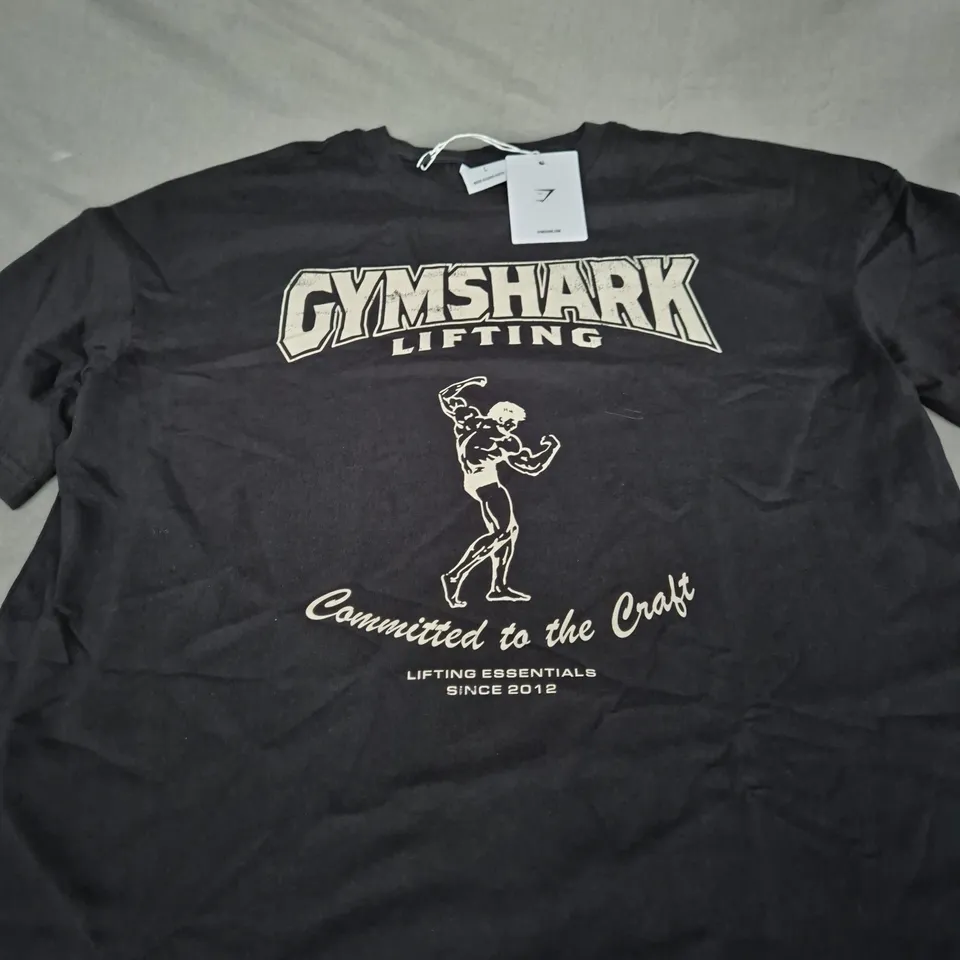 GYMSHARK IRONWORKS OVERSIZED T-SHIRT SIZE L